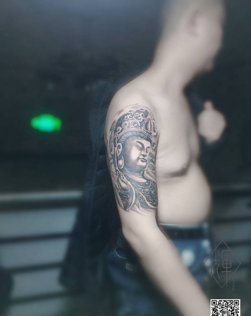 菩萨纹身图片