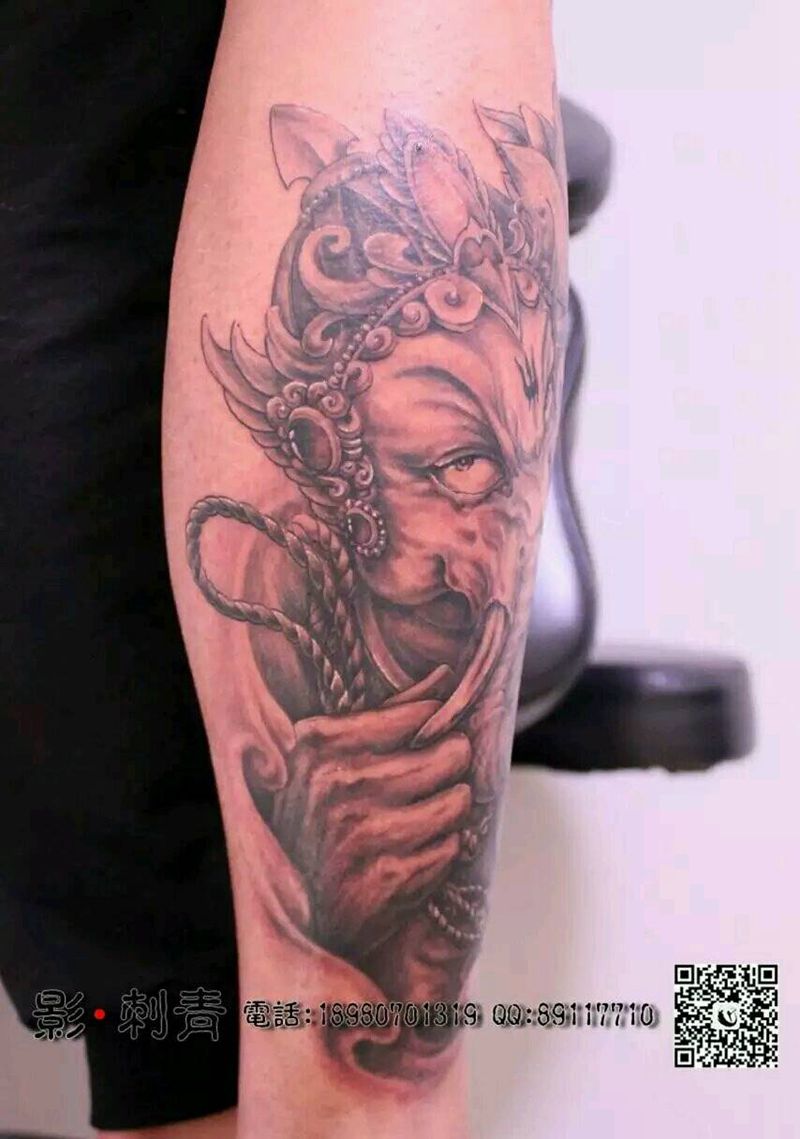 象神纹身图片