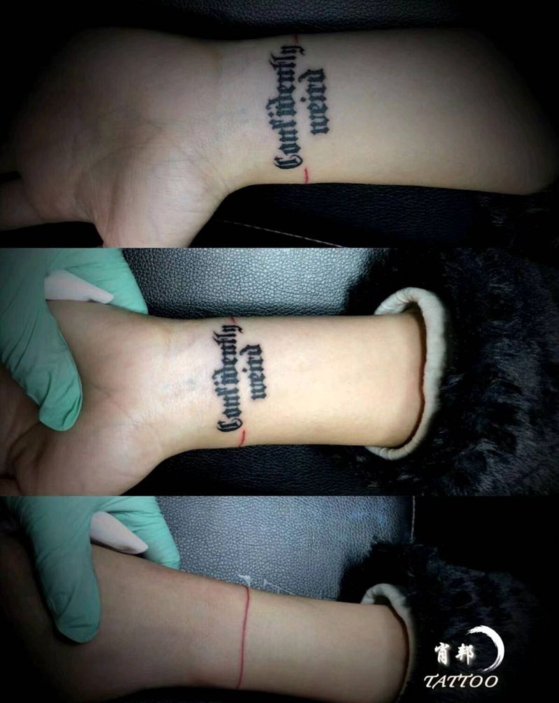 小清新手环纹身图片