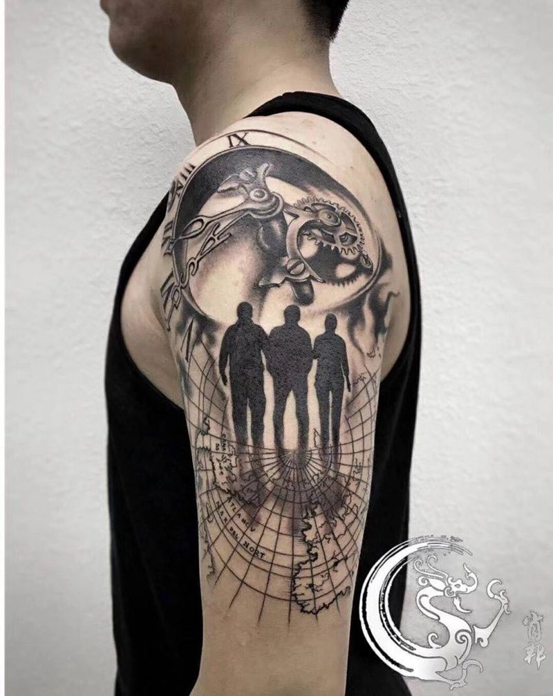 原创客户需求图纹身图片