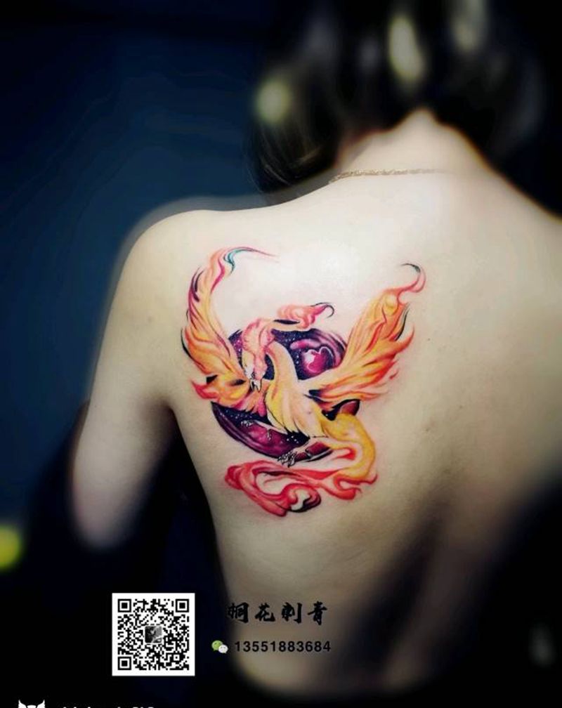 凰纹身图片