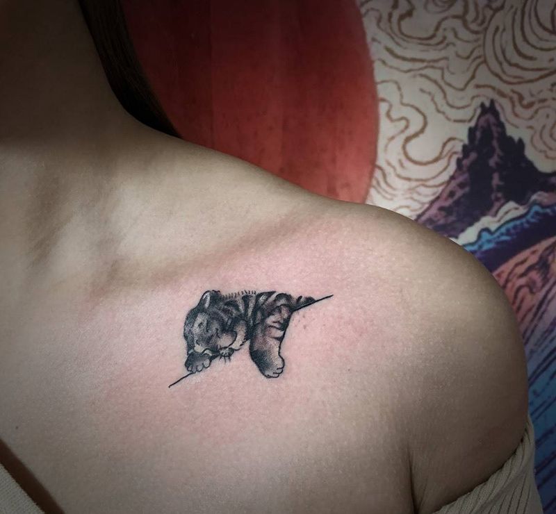 emm小脑斧纹身图片