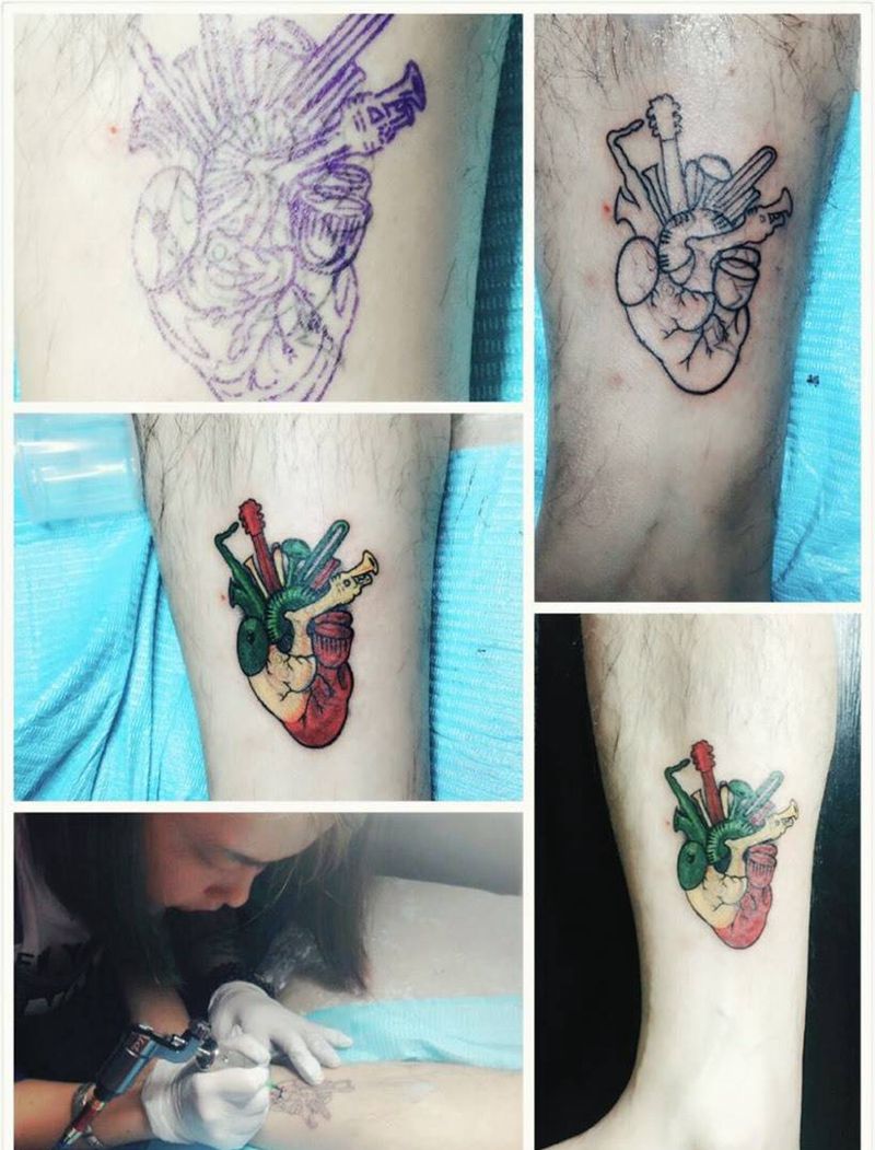 雷鬼风纹身图片