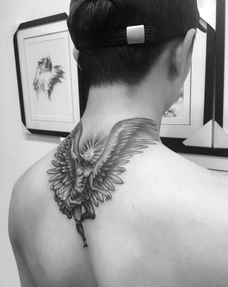 权志龙同款纹身图片