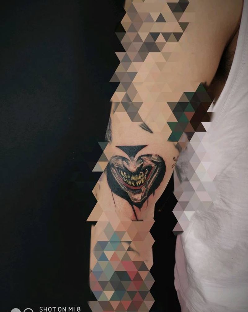 小丑纹身图片