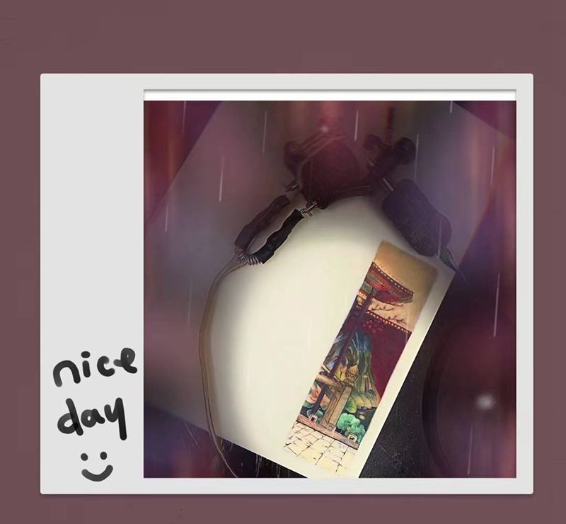 此类招模特累积作品纹身图片_水墨纹身图案