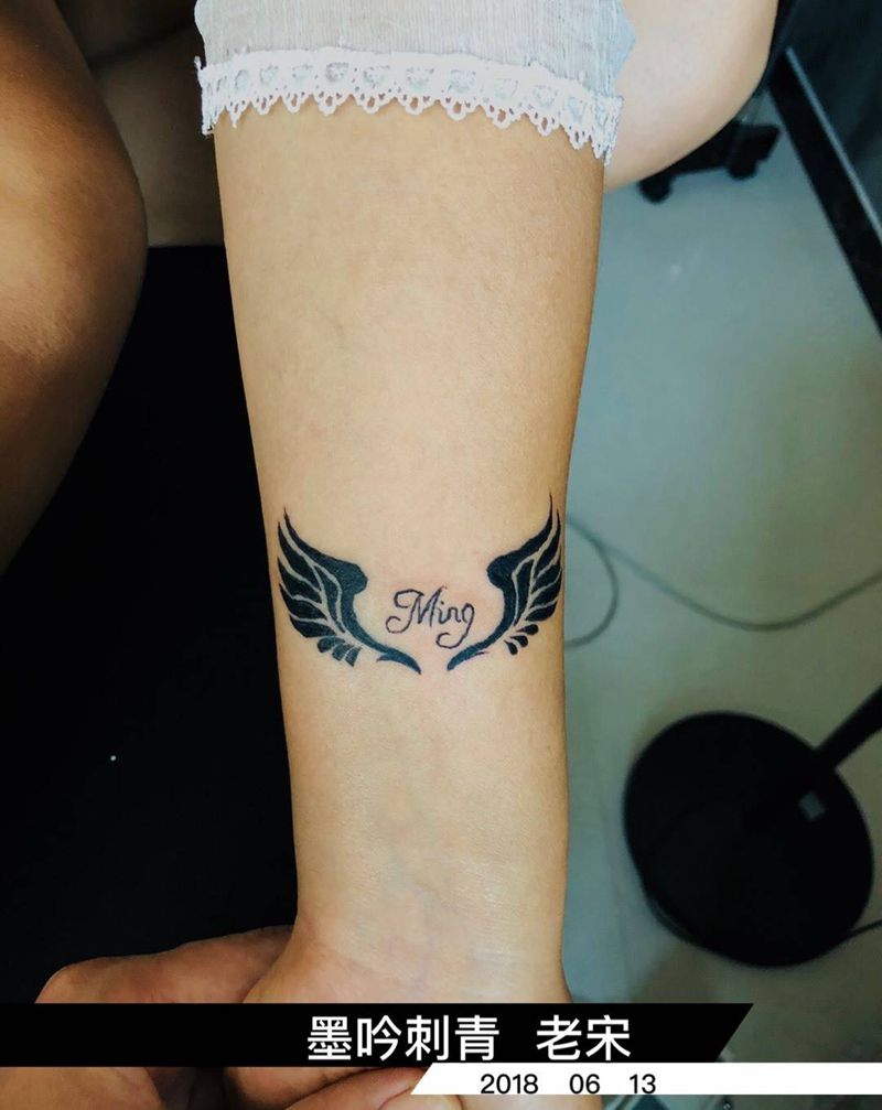 天使，恶魔纹身图片