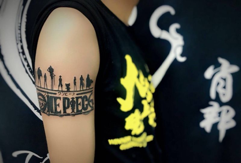 海贼王纹身图片
