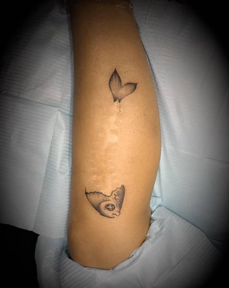 疤痕纹身纹身图片