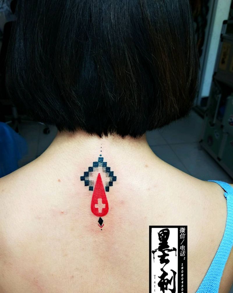 小清新纹身图片