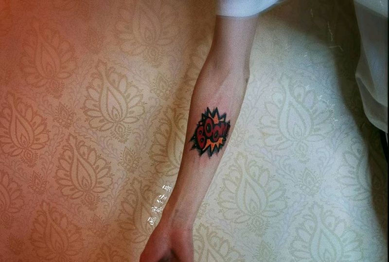 小图纹身图片_手臂Old School纹身图案