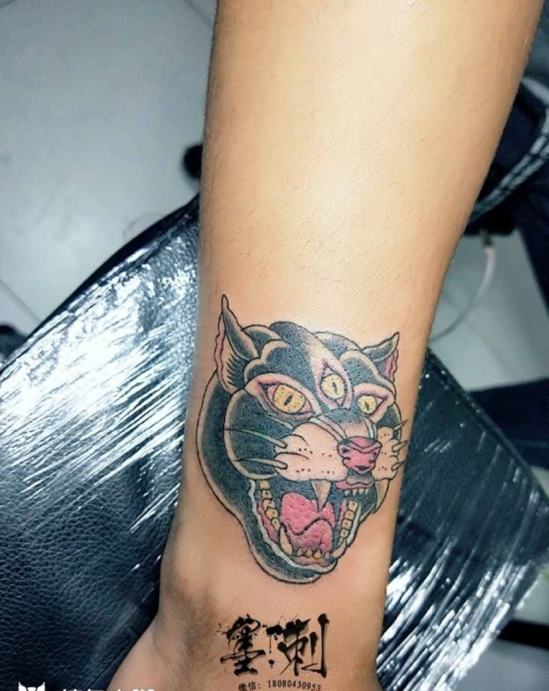 三只眼纹身图片_Old School纹身图案