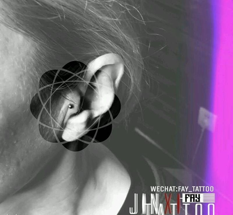 【穿孔●Piercing】纹身图片_成品纹身图案