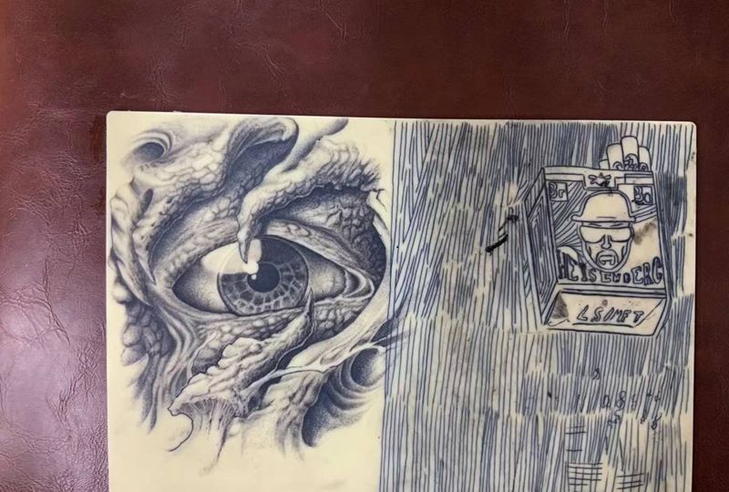 学员作品纹身图片_欧美写实纹身图案