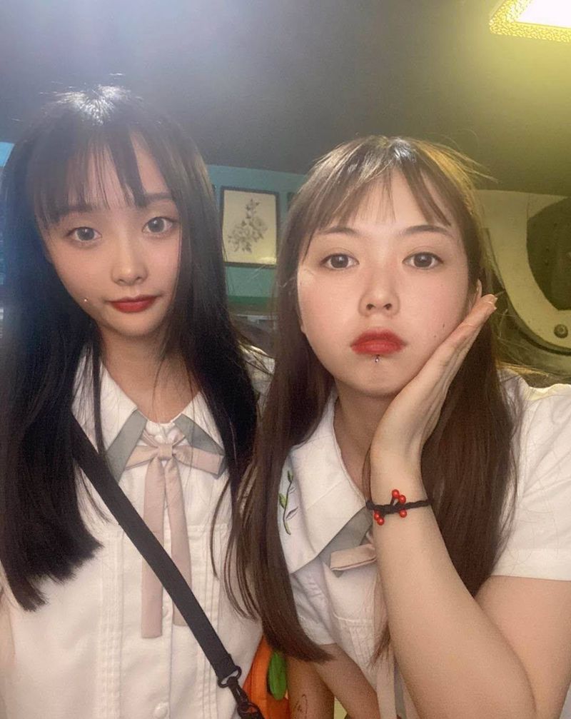 唇钉纹身图片_嘴唇纹身图案