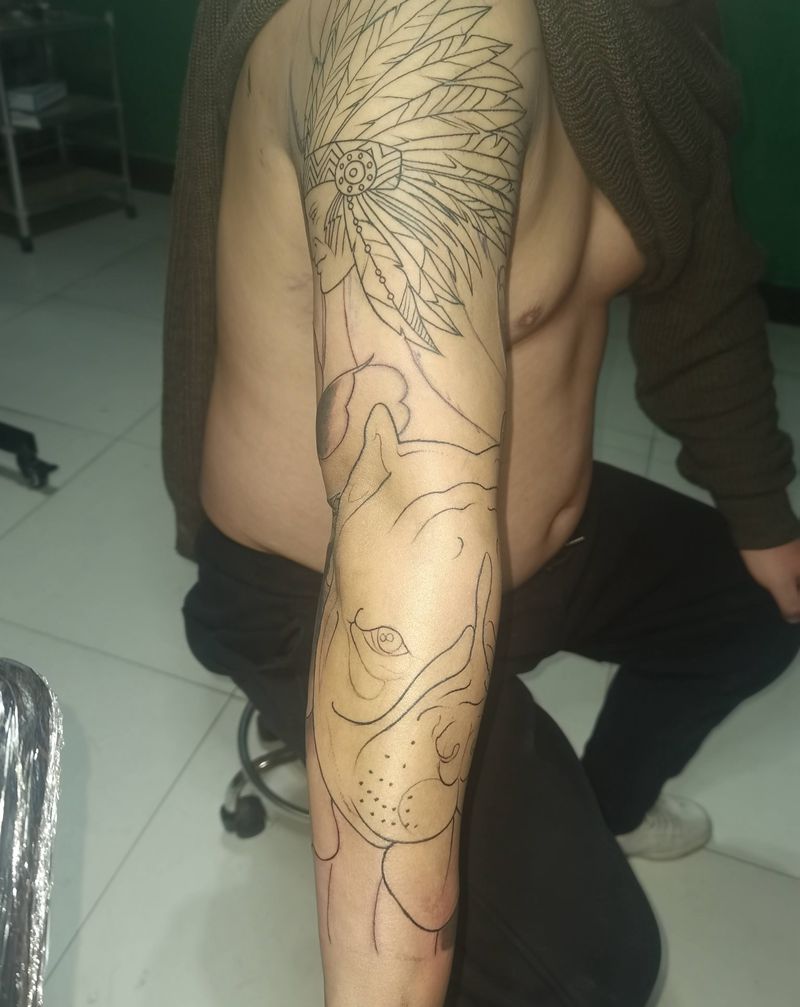 恶霸纹身图片_手部纹身图案