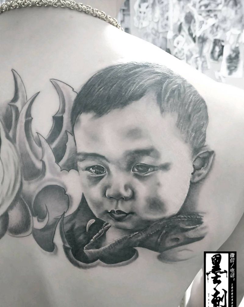 肖像纹身图片