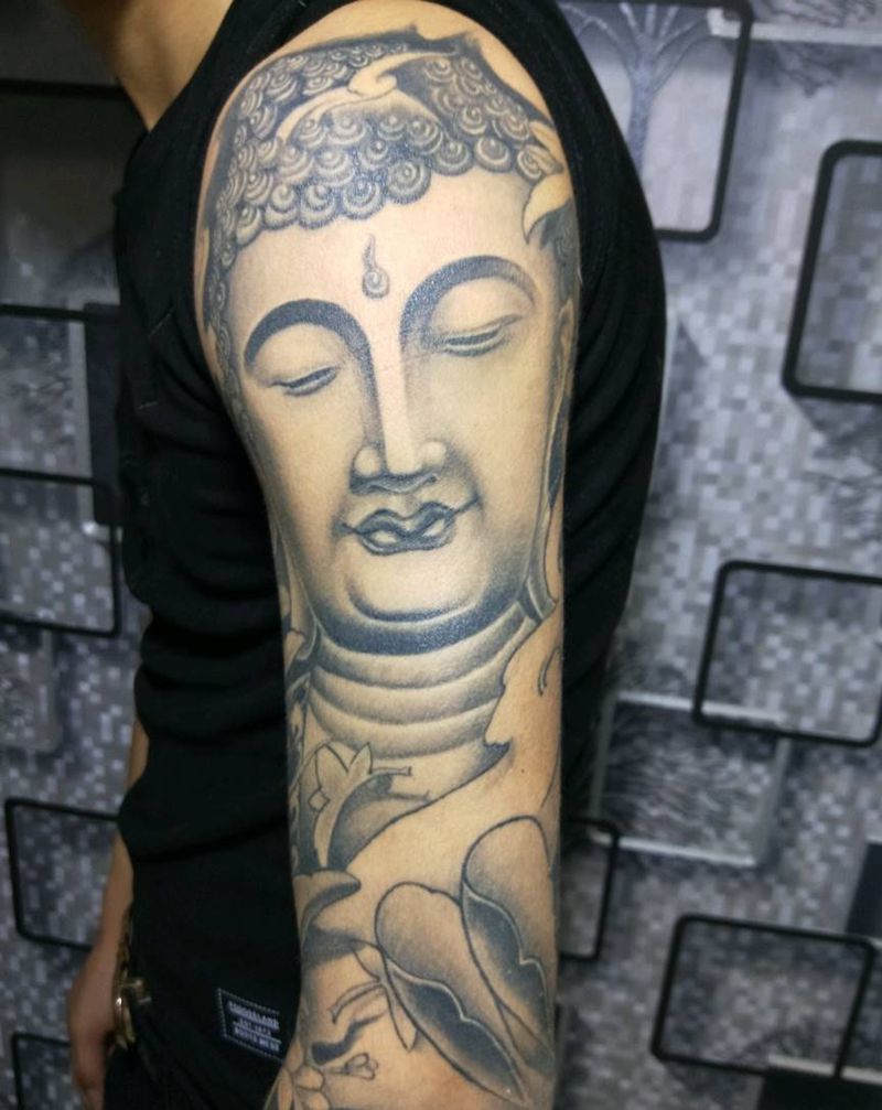 花臂纹身图片_手臂手部传统成品纹身图案