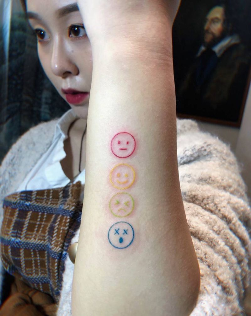 金泫雅同款纹身哦纹身图片_手臂几何纹身图案