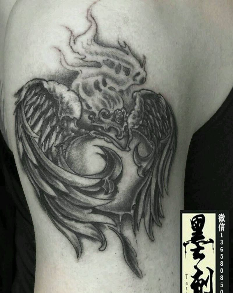 墨刺纹身纹身图片