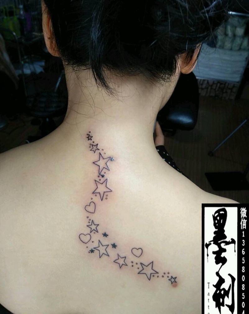 星星纹身图片