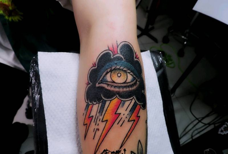 old school纹身图片_手臂纹身图案