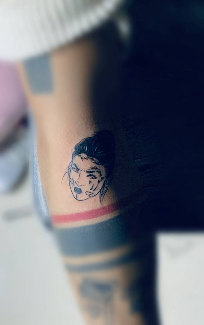 小图纹身图片_Old School纹身图案