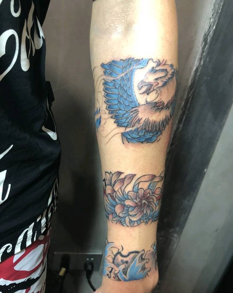 水，土，火（未完成）纹身图片