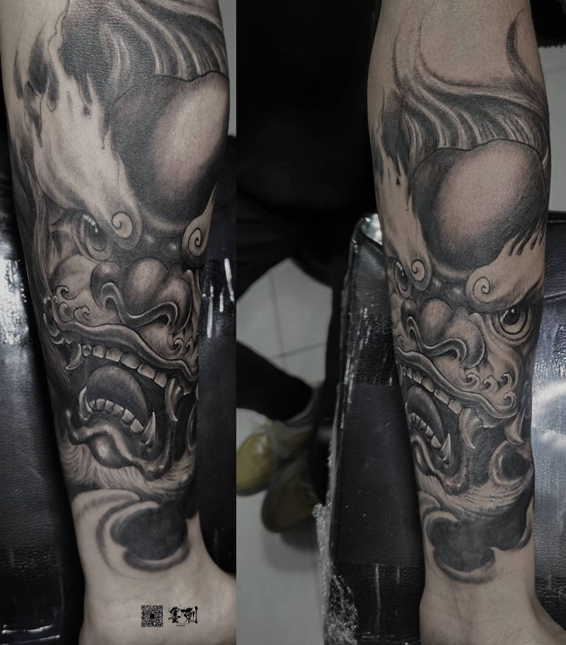 龙纹身图片_手臂纹身图案