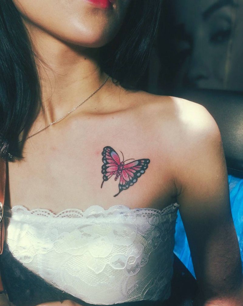 蝴蝶纹身图片