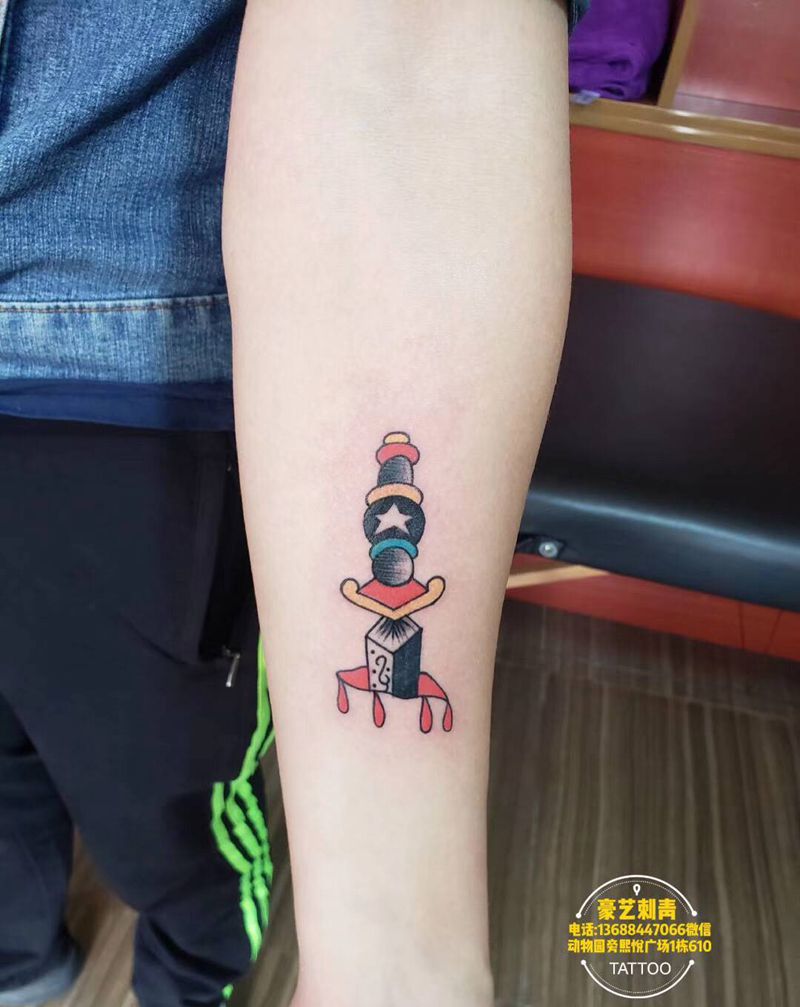 成品纹身图片_手臂纹身图案