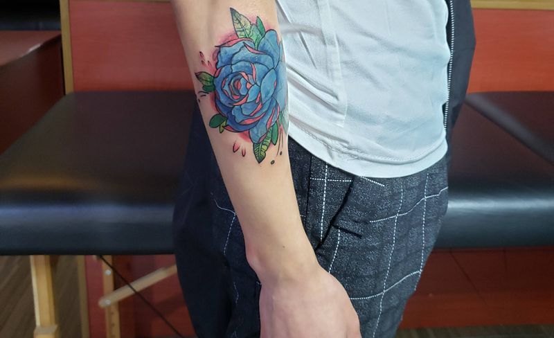 遮盖纹身图片_手臂纹身图案