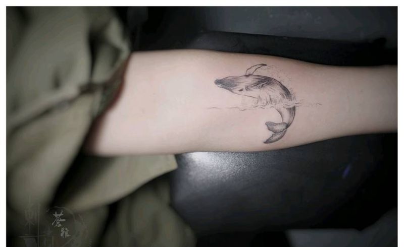 鱼纹身图片