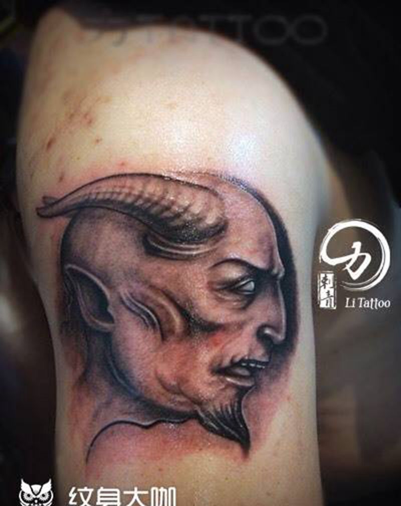 恶魔纹身图片