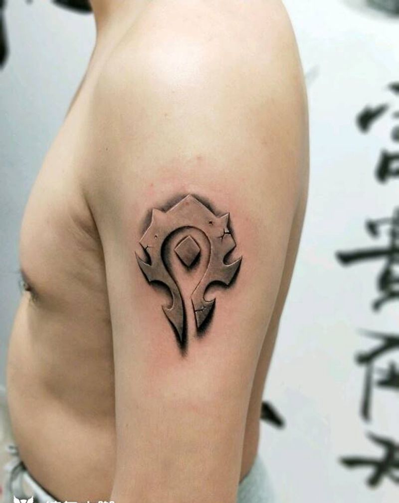 部落纹身图片_手臂欧美纹身图案