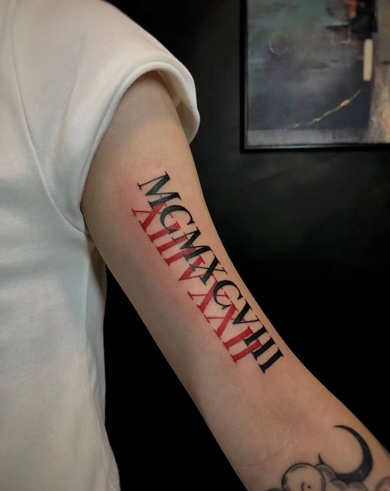 拼接纹身图片_手臂纹身图案