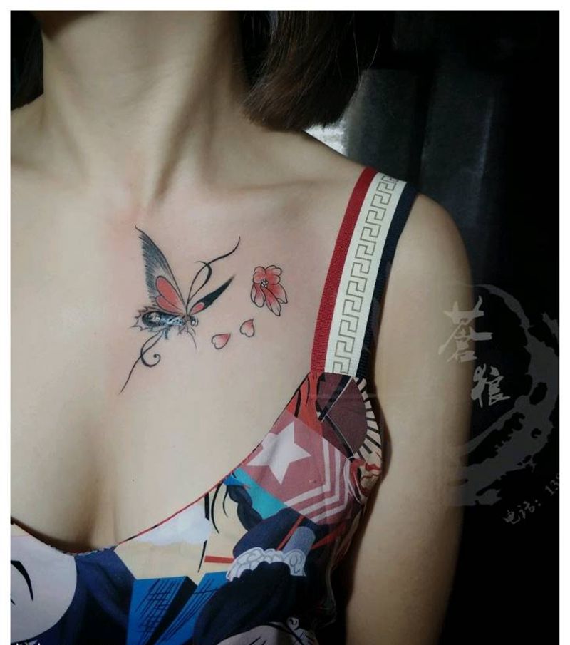 疤痕暴力遮盖纹身图片