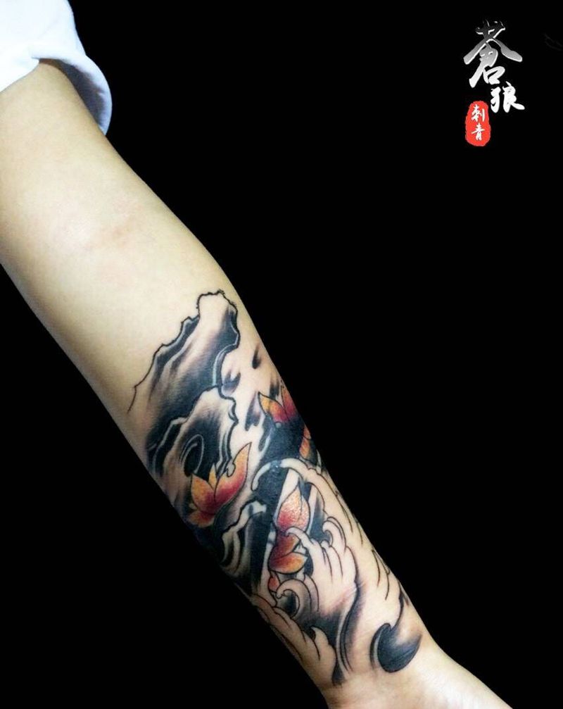 暴力遮盖纹身图片