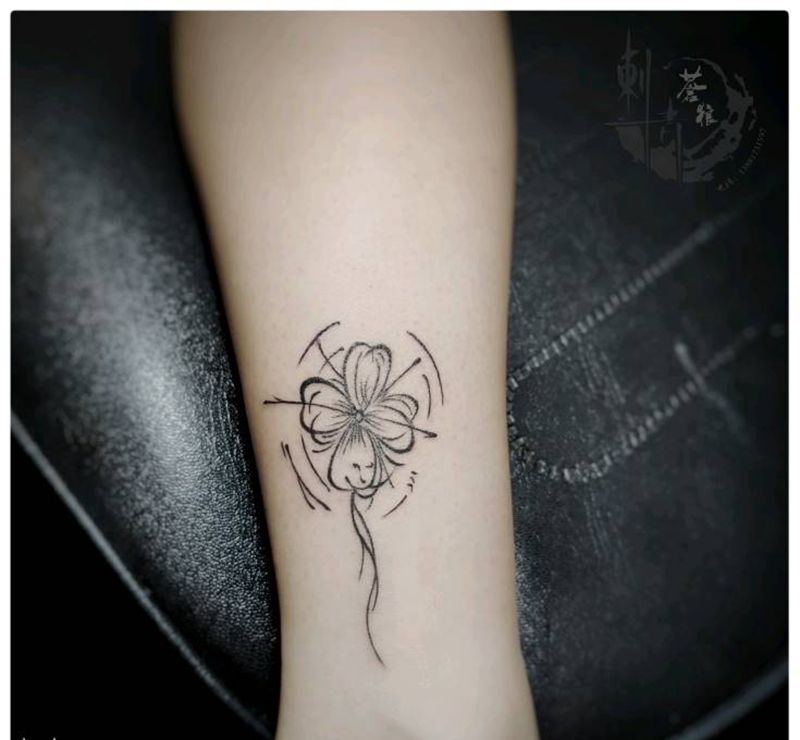 小图纹身图片_腿部纹身图案