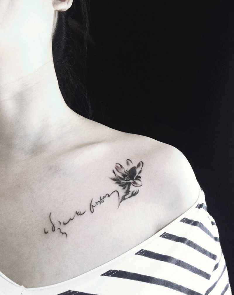 小清新纹身图片