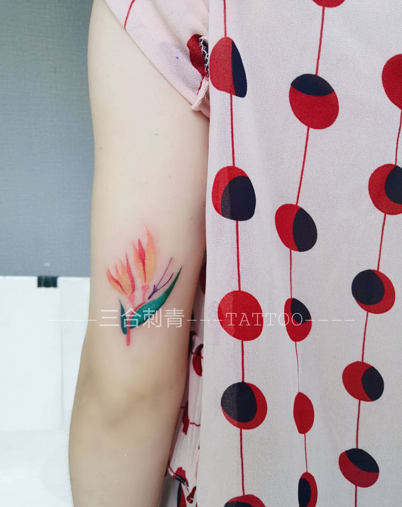小图纹身图片_手臂点刺纹身图案
