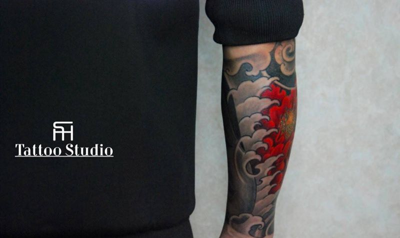 花花花纹身图片