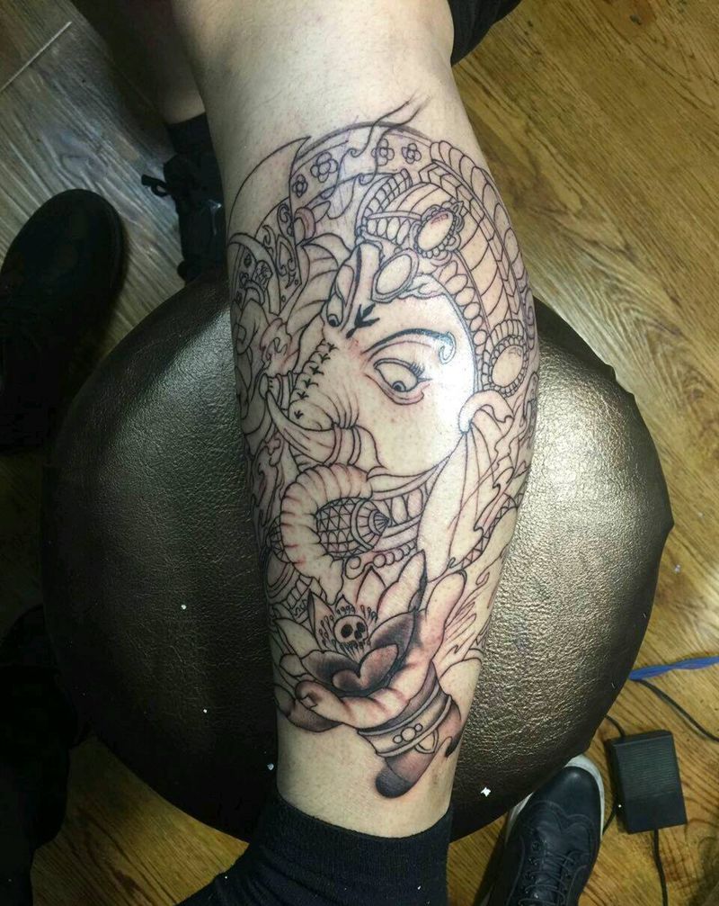 象神，待下次纹身图片