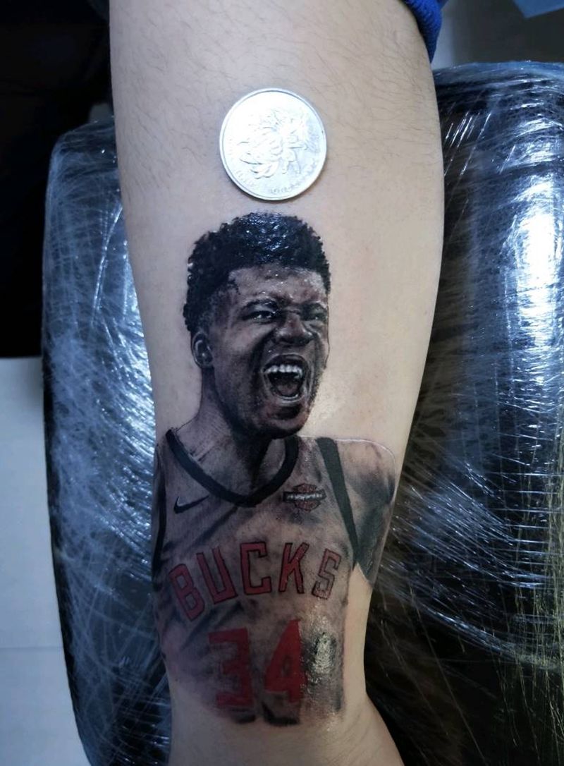 人物写实纹身图片_欧美写实纹身图案