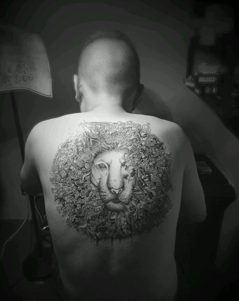 逝去的时光纹身图片