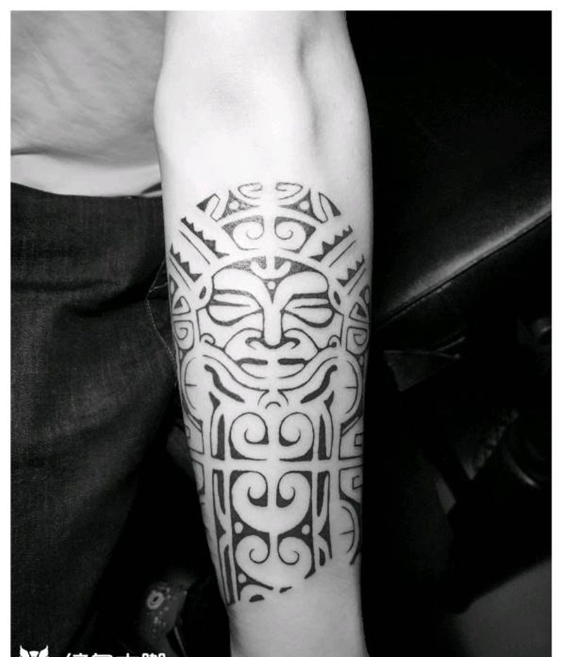 玛雅图腾纹身图片