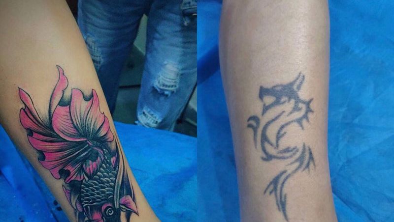 遮盖纹身纹身图片