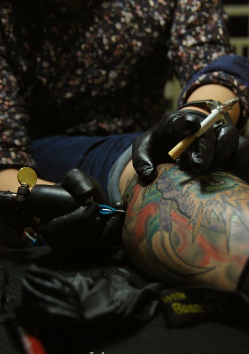 一组学生的自慰纹身纹身图片