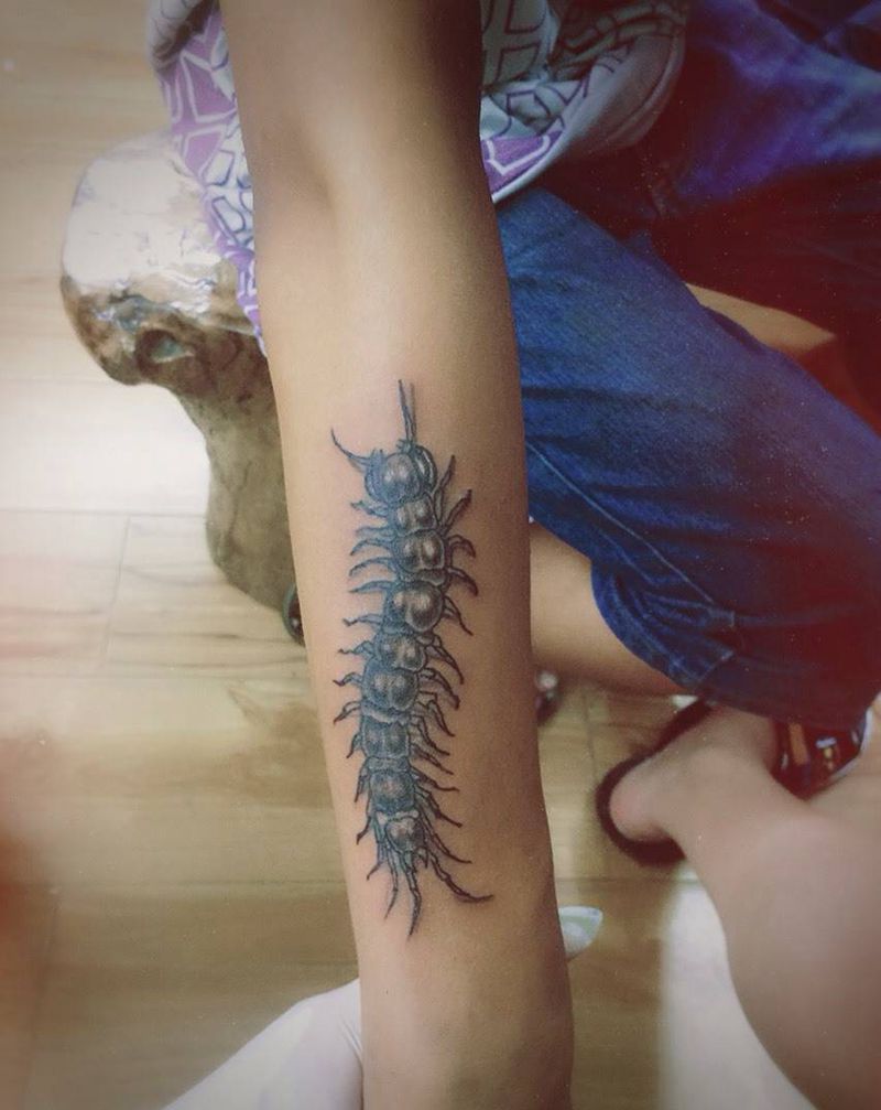 小毒物纹身图片