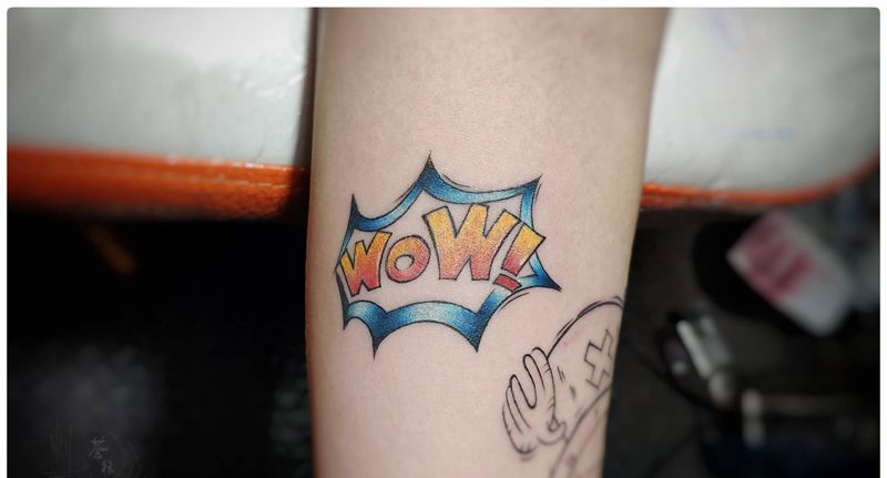 卡通纹身图片_手部纹身图案